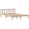 vidaXL Cadre de lit sans matelas 140x200 cm bois massif de pin