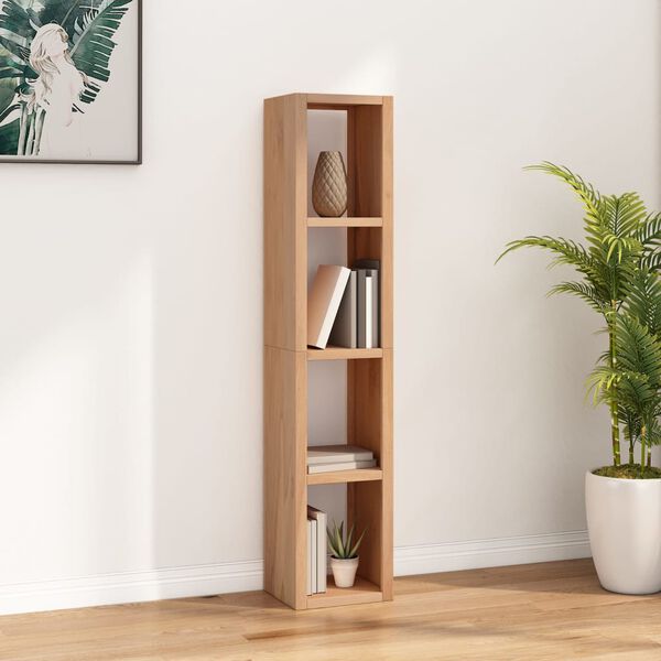 vidaXL Armoire &agrave; livres 35x30x168 cm Bois de teck solide