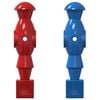 vidaXL Joueurs de table de football 22 pcs Bleu et Rouge