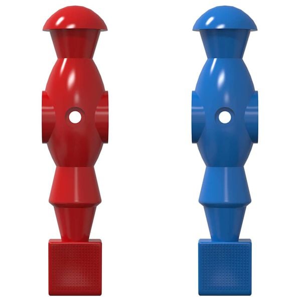 vidaXL Joueurs de table de football 22 pcs Bleu et Rouge