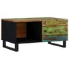 vidaXL Table basse 80x50x40 cm Bois de récupération et d'ingénierie
