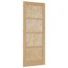 vidaXL Porte int&eacute;rieure Naturel 83 x 211 cm Contreplaqu&eacute;