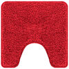 vidaXL Ensemble de tapis de bain antid&eacute;rapants 2 pcs Rouge PP