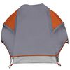 vidaXL Tente de camping &agrave; d&ocirc;me 1 personne orange imperm&eacute;able