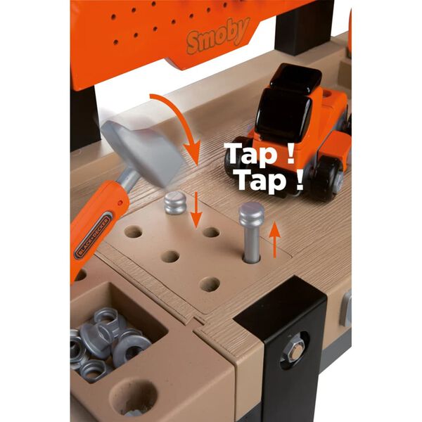 Smoby &Eacute;tabli Bricolo BLACK+DECKER 79 x 39 x 103 cm 360104