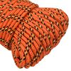 vidaXL Corde de bateau Orange 4 mm 500 m Polypropyl&egrave;ne