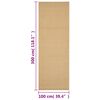 vidaXL Tapis Sisal naturel 100x300 cm