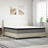 vidaXL Matelas &agrave; ressorts ensach&eacute;s moyen plus 200x200 cm