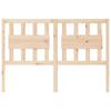 vidaXL Tête de lit 125,5x4x100 cm Bois massif de pin