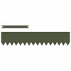 vidaXL Bordure de Pelouse 30 pcs Vert olive 100 x 0.05 x 20 cm