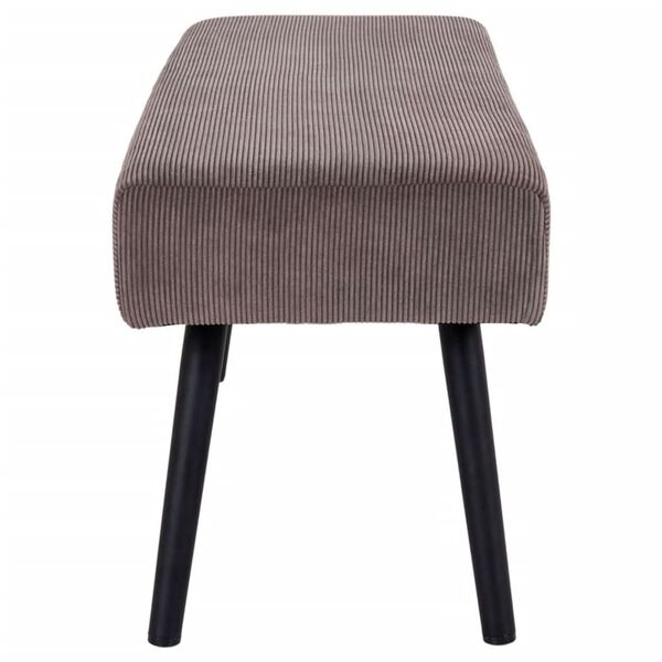 House Nordic Banc Lyla 35x100x44 cm Gris fonc&eacute;