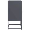 vidaXL Table de chevet anthracite 36x39x78 cm acier lamin&eacute; &agrave; froid