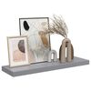vidaXL &Eacute;tag&egrave;re flottante murale gris 80x23,5x3,8 cm MDF