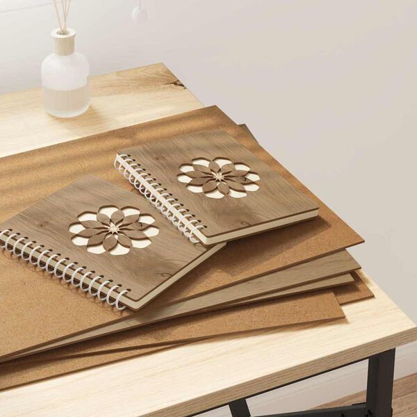 vidaXL Panneaux décoratifs 12 pcs Chêne artisanal 30 x 42 x 0,27 cm