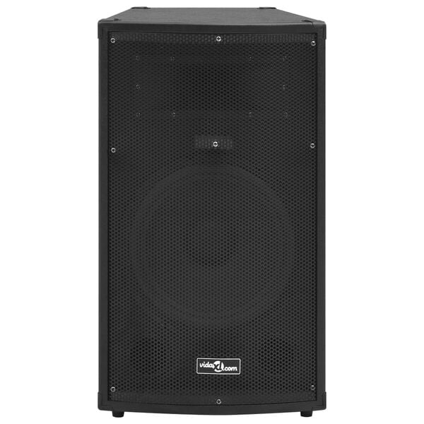 vidaXL Haut-parleur sc&egrave;ne Hifi passif professionnel 1000W 37x37x64 cm