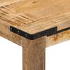 vidaXL Table &agrave; manger 110x55x75 cm bois de manguier massif