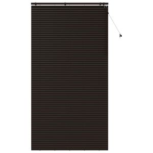 vidaXL Store V&eacute;nitien Marron fonc&eacute; 135 x 250 cm 35 mm