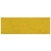 vidaXL T&ecirc;te de lit murale 12 pcs Jaune Velours