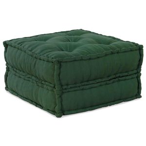 vidaXL Canap&eacute; modulaire vert 70x70x36 tissu