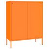 vidaXL Armoire &agrave; tiroirs Orange 80x35x101,5 cm Acier