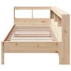vidaXL Lit biblioth&egrave;que sans matelas 75x190 cm bois de pin massif