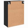vidaXL Meuble mural Ch&ecirc;ne noir 69,5 x 34 x 90 cm Bois d'ing&eacute;nierie