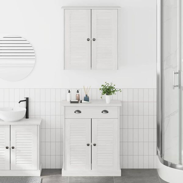 vidaXL Ensemble de mobilier de salle de bain avec &eacute;tag&egrave;re VIGO 2 pcs