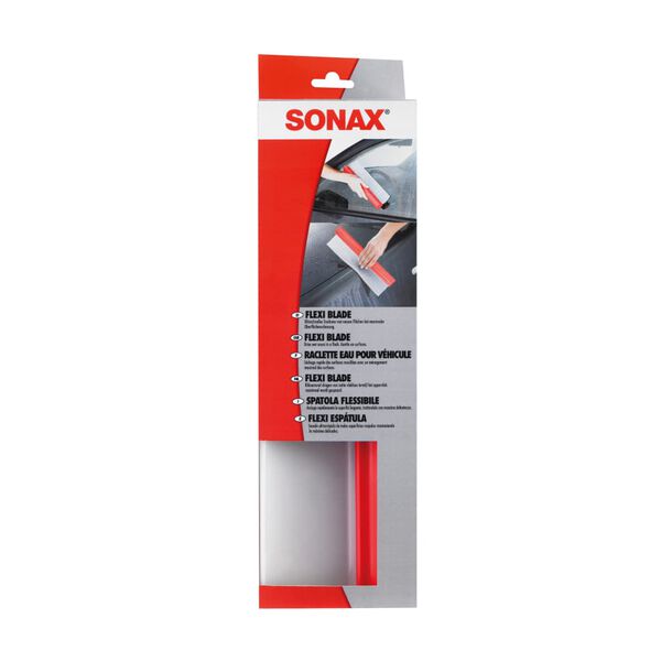 Sonax Raclette flexible Flexi pour v&eacute;hicule Plastique Rouge