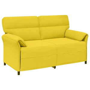 vidaXL Canap&eacute; 100% polyester, cadre en m&eacute;tal, MDF, Contreplaqu&eacute;