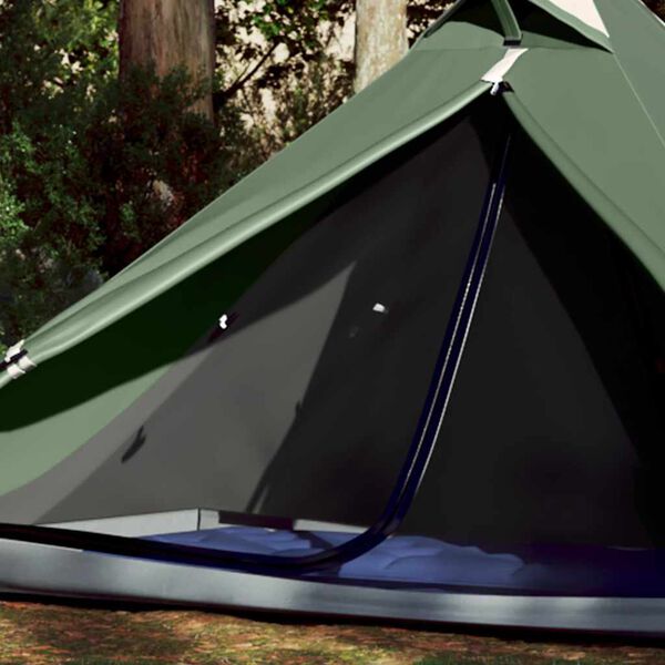vidaXL Tente suspendue tipi 1 personne vert imperm&eacute;able