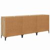 vidaXL Buffets 3 pcs Ch&ecirc;ne artisanal 60 x 35 x 70 cm Bois d'ing&eacute;nierie