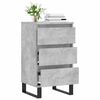 vidaXL Buffet gris b&eacute;ton 40x35x70 cm bois d'ing&eacute;nierie