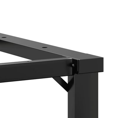 vidaXL Pieds de table basse cadre en O 60x50x38 cm fonte