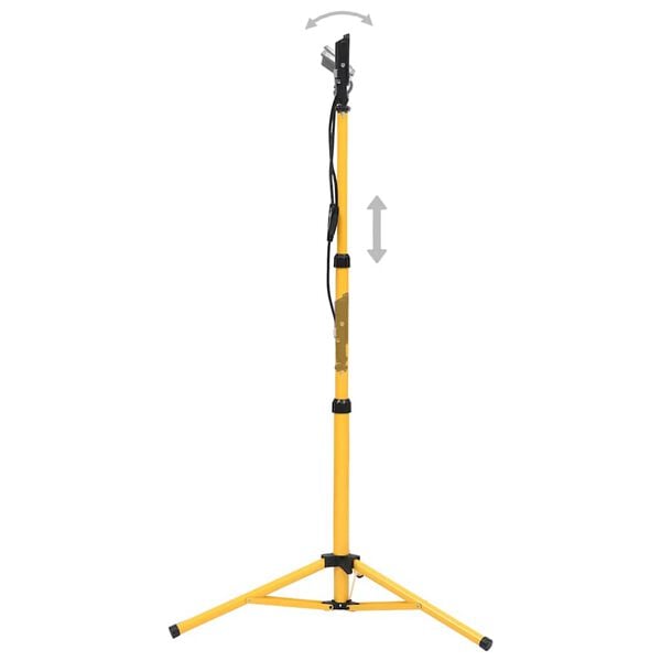 vidaXL Projecteur à LED avec trépied 2x30 W Blanc froid