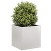 vidaXL Jardini&egrave;re 40x40x40 cm acier inoxydable