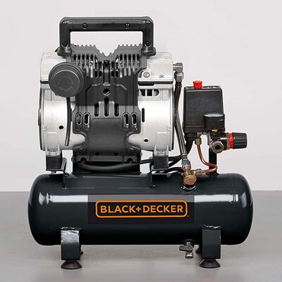 BLACK+DECKER Compresseur à air silencieux 6 L 230 V