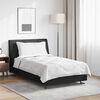vidaXL Duvet toutes saisons avec oreiller 2 pcs Blanc Microfibre