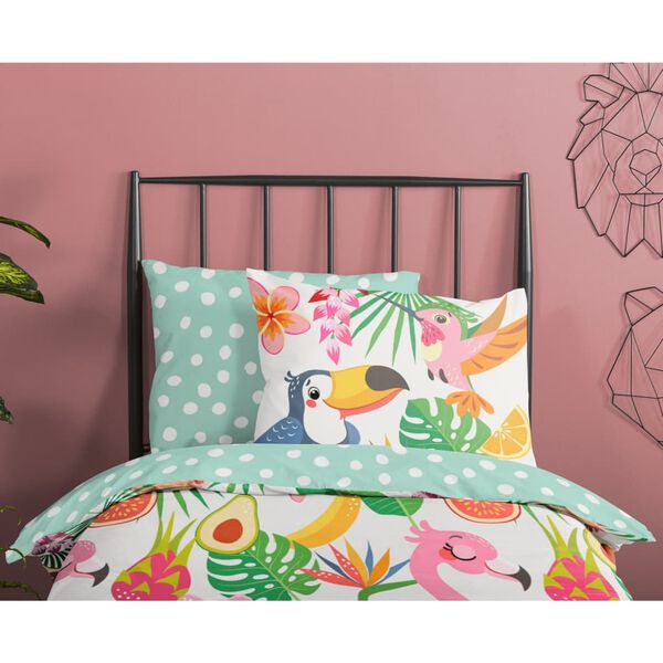 Good Morning Housse couette enfant SUMMER 140x200/220 cm Multicolore