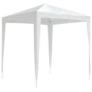 vidaXL Tente de r&eacute;ception 2x2 m Blanc