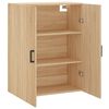vidaXL Armoire murale ch&ecirc;ne sonoma 69,5x34x90 cm