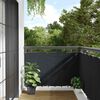 vidaXL &Eacute;cran de balcon Anthracite 90x500 cm Tissu Oxford