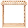 vidaXL Support pour bois de chauffage 108x64,5x110 cm Bois de pin