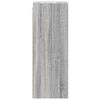 vidaXL Armoire suspendue avec stockage Gris Sonoma 20 x 29,5 x 80 cm