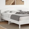 vidaXL T&ecirc;te de lit blanc 200 cm bois massif de pin