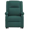 vidaXL Fauteuil Vert fonc&eacute; Tissu