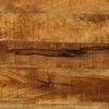 vidaXL Table &agrave; manger 140x140x76 cm Bois de manguier massif