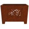 vidaXL Braise Marron 60 x 60 x 40 cm Acier