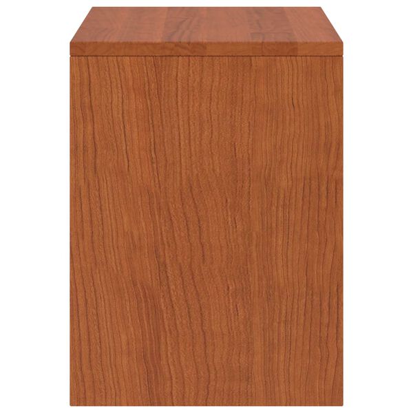 vidaXL Tables de chevet 2pcs Marron miel 35x30x40cm Bois de pin massif