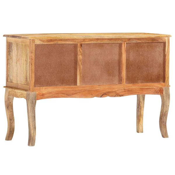 vidaXL Buffet 110x35x75 cm Bois massif de manguier