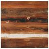 vidaXL Dessus de table carr&eacute; 70x70 cm 25-27 mm Bois de r&eacute;cup&eacute;ration